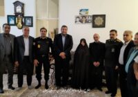 تجلیل فرماندار شهرستان کمیجان از خانواده شهید والامقام کوخایی تجلیل فرماندار شهرستان کمیجان از خانواده شهید والامقام کوخایی