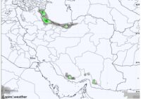 وقوع بارش در برخی نقاط شمال کشور برای امروز و فردا!!