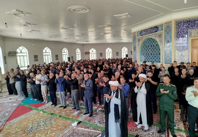 گزارش تصویری نماز جمعه کمیجان در سمقاور
