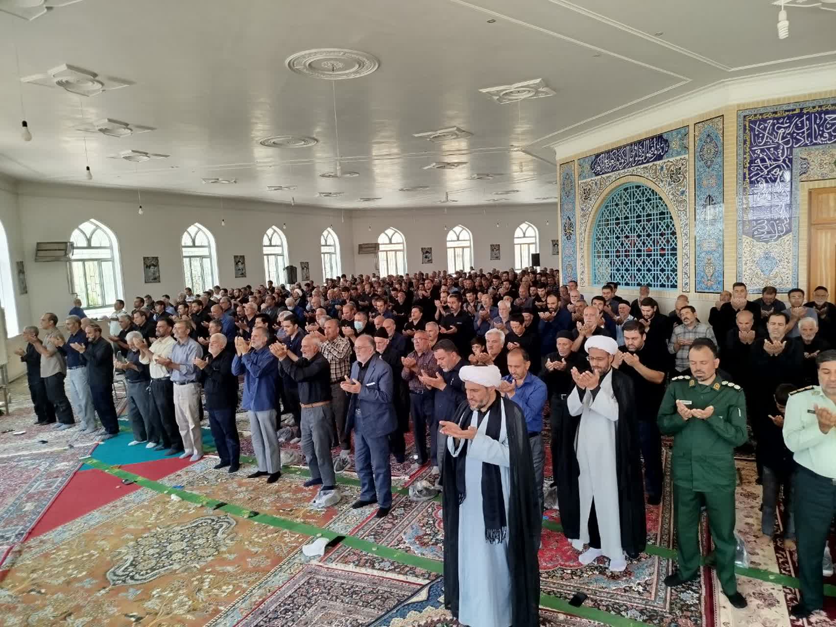 گزارش تصویری نماز جمعه کمیجان در سمقاور