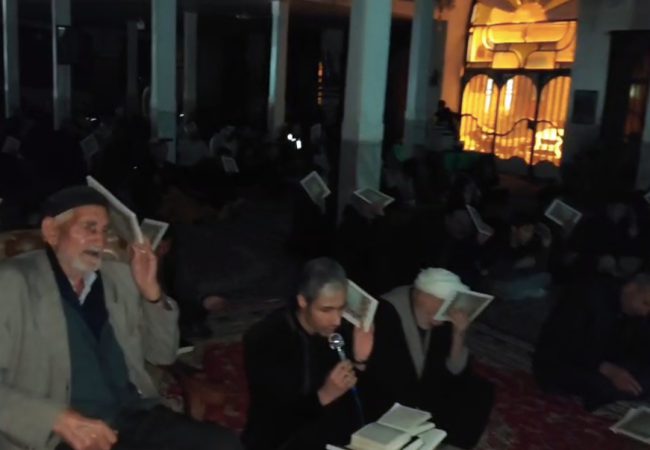 طنین انداز شدن نوای یاعلی در کمیجان
