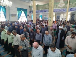 گزرش تصویری نماز جمعه کمیجان