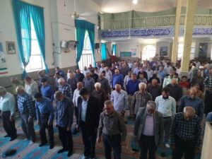 گزرش تصویری نماز جمعه کمیجان