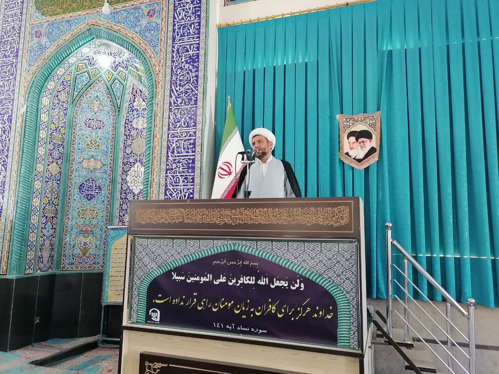 گزرش تصویری نماز جمعه کمیجان