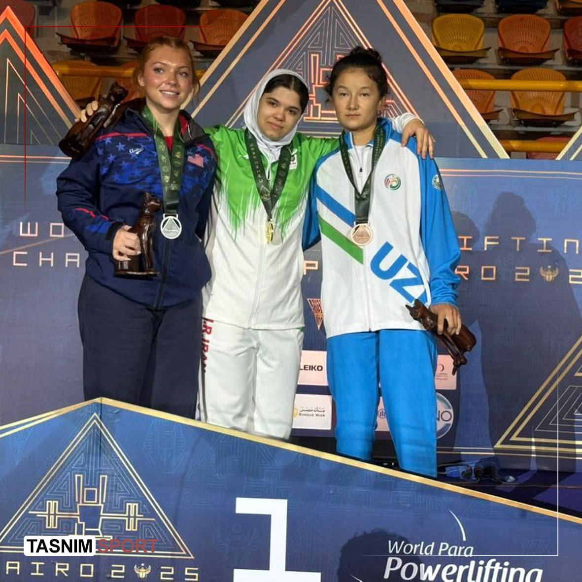 ضرب اولین طلای تاریخ پاراوزنه‌برداری بانوان ایران در جهان