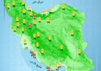هشدار رگبار و باد شدید در جنوب شرق و شمال غرب کشور